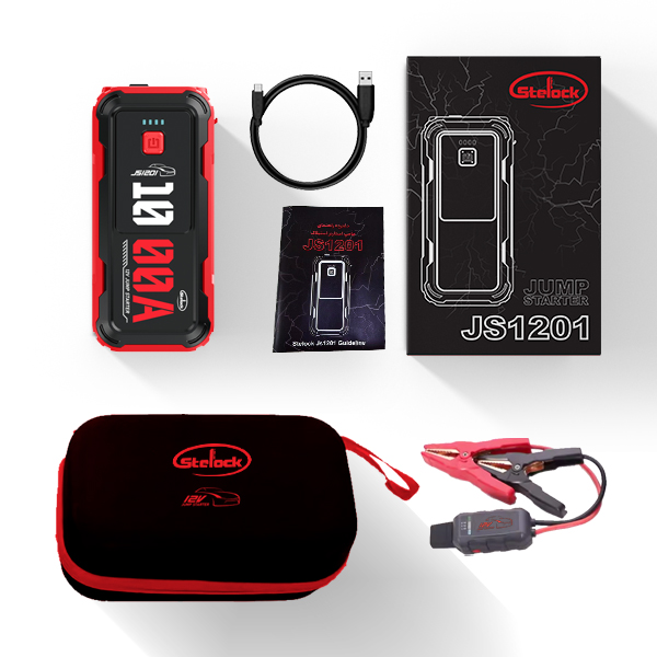 جامپ استارتر خودرو استيلاك مدل JS1201